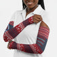 Frederick Douglass Christmas Arm Sleeves Power Concedes Nothing Quote Ugly Sweater Knitted Pattern