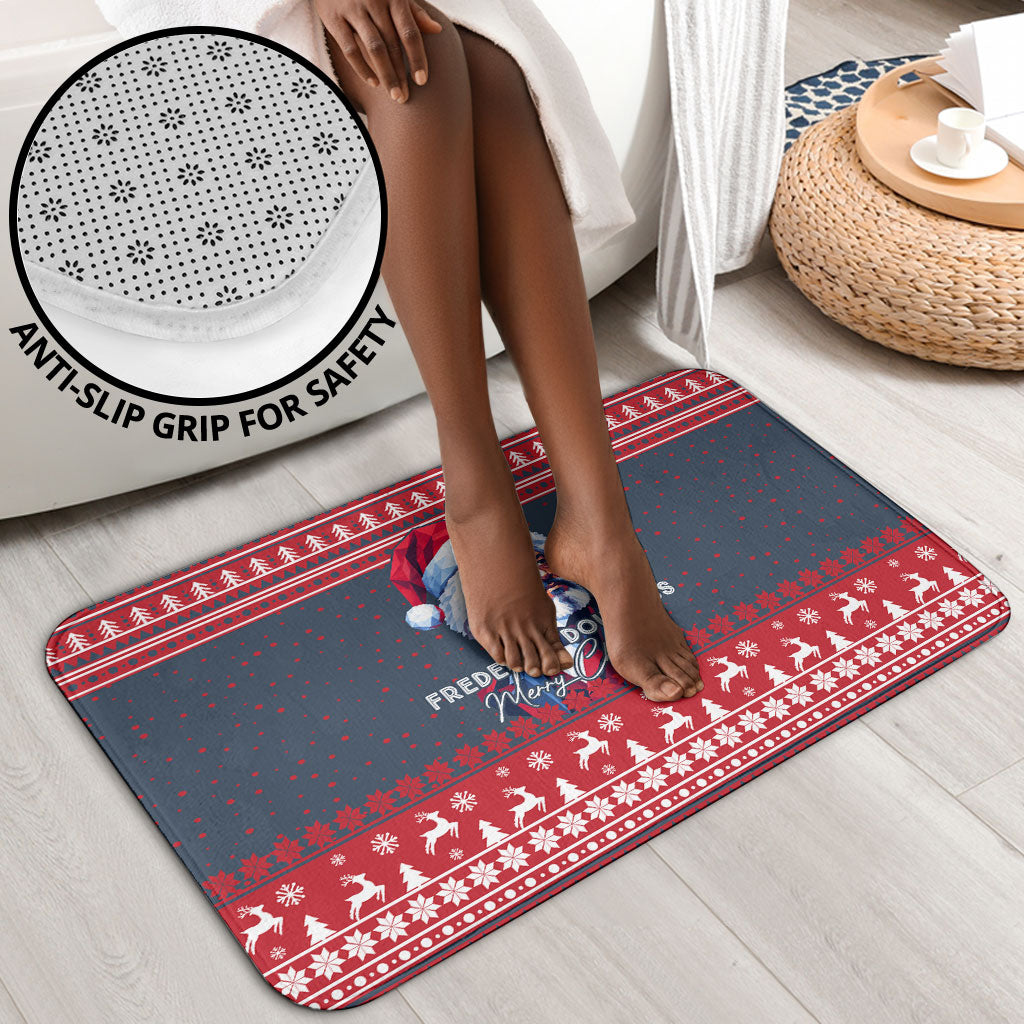 Frederick Douglass Christmas Bathroom Set Power Concedes Nothing Quote Ugly Sweater Knitted Pattern