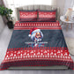 Frederick Douglass Christmas Bedding Set Power Concedes Nothing Quote Ugly Sweater Knitted Pattern