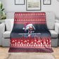 Frederick Douglass Christmas Blanket Power Concedes Nothing Quote Ugly Sweater Knitted Pattern