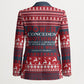 Frederick Douglass Christmas Blazer Power Concedes Nothing Quote Ugly Sweater Knitted Pattern