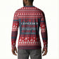Frederick Douglass Christmas Button Sweatshirt Power Concedes Nothing Quote Ugly Sweater Knitted Pattern