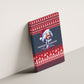 Frederick Douglass Christmas Canvas Wall Art Power Concedes Nothing Quote Ugly Sweater Knitted Pattern