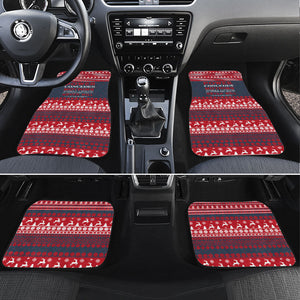 Frederick Douglass Christmas Car Mats Power Concedes Nothing Quote Ugly Sweater Knitted Pattern