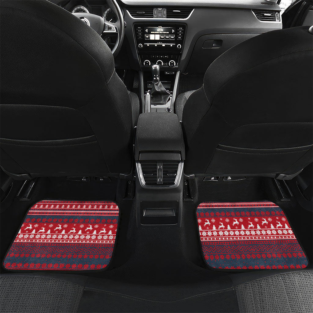 Frederick Douglass Christmas Car Mats Power Concedes Nothing Quote Ugly Sweater Knitted Pattern