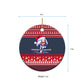 Frederick Douglass Christmas Ceramic Ornament Power Concedes Nothing Quote Ugly Knitted Pattern