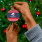 Frederick Douglass Christmas Ceramic Ornament Power Concedes Nothing Quote Ugly Knitted Pattern