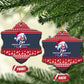 Frederick Douglass Christmas Ceramic Ornament Power Concedes Nothing Quote Ugly Knitted Pattern