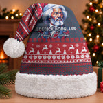 Frederick Douglass Christmas Santa Hat Power Concedes Nothing Quote Ugly Knitted Pattern