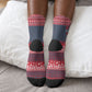 Frederick Douglass Christmas Crew Socks Power Concedes Nothing Quote Ugly Sweater Knitted Pattern