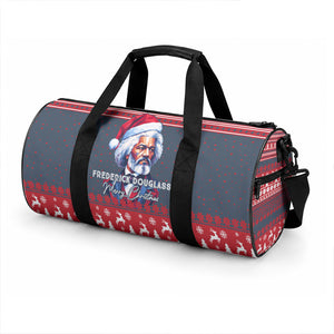 Frederick Douglass Christmas Duffle Bag Power Concedes Nothing Quote Ugly Sweater Knitted Pattern