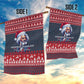 Frederick Douglass Christmas Garden Flag Power Concedes Nothing Quote Ugly Sweater Knitted Pattern