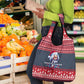 Frederick Douglass Christmas Grocery Bag Power Concedes Nothing Quote Ugly Sweater Knitted Pattern