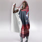 Frederick Douglass Christmas Hooded Blanket Power Concedes Nothing Quote Ugly Sweater Knitted Pattern