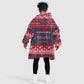Frederick Douglass Christmas Kid Wearable Blanket Hoodie Power Concedes Nothing Quote Ugly Sweater Knitted Pattern