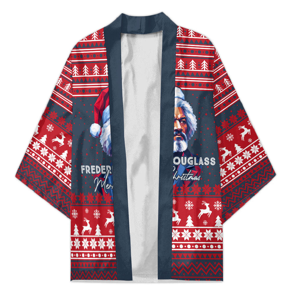 Frederick Douglass Christmas Kimono Power Concedes Nothing Quote Ugly Sweater Knitted Pattern