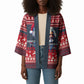Frederick Douglass Christmas Kimono Power Concedes Nothing Quote Ugly Sweater Knitted Pattern