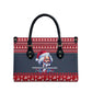 Frederick Douglass Christmas Leather Bag Power Concedes Nothing Quote Ugly Sweater Knitted Pattern