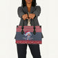 Frederick Douglass Christmas Leather Bag Power Concedes Nothing Quote Ugly Sweater Knitted Pattern