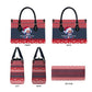 Frederick Douglass Christmas Leather Bag Power Concedes Nothing Quote Ugly Sweater Knitted Pattern