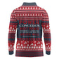 Frederick Douglass Christmas Long Sleeve Polo Shirt Power Concedes Nothing Quote Ugly Sweater Knitted Pattern