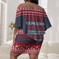 Frederick Douglass Christmas Off Shoulder Short Dress Power Concedes Nothing Quote Ugly Sweater Knitted Pattern