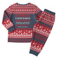 Frederick Douglass Christmas Pajama Set Power Concedes Nothing Quote Ugly Knitted Pattern