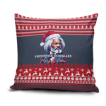 Frederick Douglass Christmas Pillow Cover Power Concedes Nothing Quote Ugly Sweater Knitted Pattern