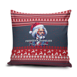 Frederick Douglass Christmas Pillow Cover Power Concedes Nothing Quote Ugly Sweater Knitted Pattern