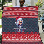 Frederick Douglass Christmas Quilt Power Concedes Nothing Quote Ugly Sweater Knitted Pattern