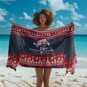 Frederick Douglass Christmas Sarong Power Concedes Nothing Quote Ugly Sweater Knitted Pattern