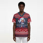 Frederick Douglass Christmas Scrub Top Power Concedes Nothing Quote Ugly Sweater Knitted Pattern