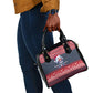 Frederick Douglass Christmas Shoulder Handbag Power Concedes Nothing Quote Ugly Sweater Knitted Pattern