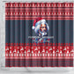 Frederick Douglass Christmas Shower Curtain Power Concedes Nothing Quote Ugly Sweater Knitted Pattern