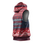 Frederick Douglass Christmas Sleeveless Hoodie Power Concedes Nothing Quote Ugly Sweater Knitted Pattern
