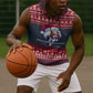 Frederick Douglass Christmas Sleeveless Hoodie Power Concedes Nothing Quote Ugly Sweater Knitted Pattern