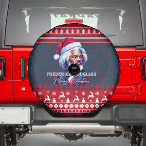 Frederick Douglass Christmas Spare Tire Cover Power Concedes Nothing Quote Ugly Sweater Knitted Pattern