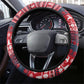 Frederick Douglass Christmas Steering Wheel Cover Power Concedes Nothing Quote Ugly Sweater Knitted Pattern