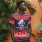Frederick Douglass Christmas T shirt Power Concedes Nothing Quote Ugly Sweater Knitted Pattern