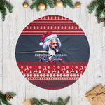 Frederick Douglass Christmas Tree Skirt Power Concedes Nothing Quote Ugly Knitted Pattern