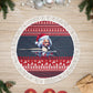 Frederick Douglass Christmas Tree Skirt Power Concedes Nothing Quote Ugly Knitted Pattern