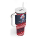 Frederick Douglass Christmas Tumbler With Handle Power Concedes Nothing Quote Ugly Sweater Knitted Pattern