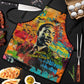 Martin Luther King Jr Apron Colorful Street Art Portrait Black History Graffiti Style - African Pride