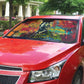Martin Luther King Jr Auto Sun Shade Colorful Street Art Portrait Black History Graffiti Style - African Pride