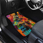 Martin Luther King Jr Car Mats Colorful Street Art Portrait Black History Graffiti Style - African Pride