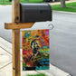 Martin Luther King Jr Garden Flag Colorful Street Art Portrait Black History Graffiti Style - African Pride