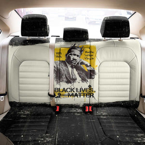 Martin Luther King Jr Back Car Seat Cover Black Lives Matter Street Art Portrait Civil Rights Tribute Bold Striped - African Pride