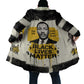 Martin Luther King Jr Cloak Black Lives Matter Street Art Portrait Civil Rights Tribute Bold Striped - African Pride