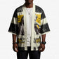 Martin Luther King Jr Kimono Black Lives Matter Street Art Portrait Civil Rights Tribute Bold Striped - African Pride