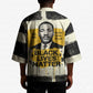 Martin Luther King Jr Kimono Black Lives Matter Street Art Portrait Civil Rights Tribute Bold Striped - African Pride